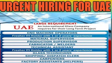 CNC Jobs in UAE 